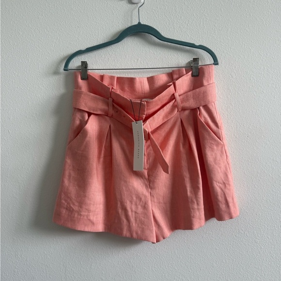 NWT VERONICA BEARD Ashford Belted Paperbag Shorts - Picture 5 of 9
